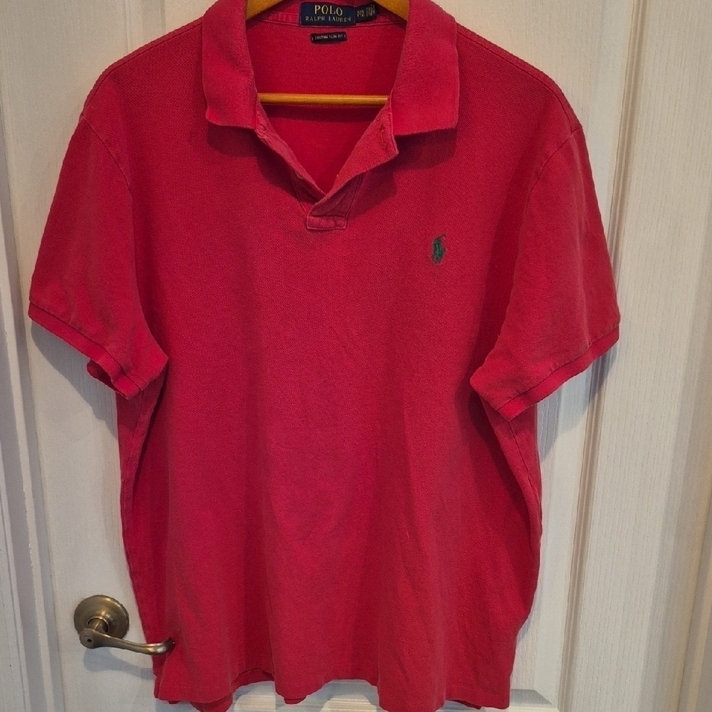 Polo by Ralph Lauren Red Classic Polo Shirt